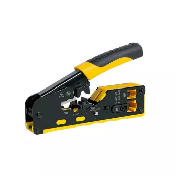 LOGILINK WZ0060 krimpovacie kliešte modulárne CAT5/6/6A/7 s Pass-Through RJ45