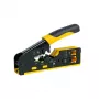 LOGILINK WZ0060 krimpovacie kliešte modulárne CAT5/6/6A/7 s Pass-Through RJ45