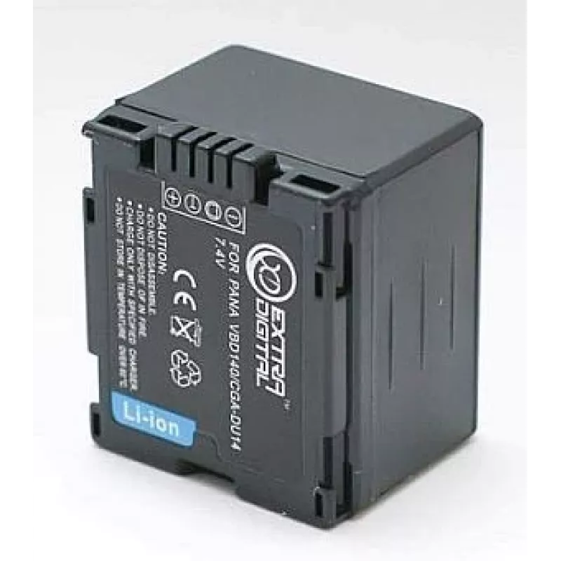 EXTRA DIGITAL Panasonic CGA-DU14 náhradná batéria 7,2V 1360mAh Li-ion pre D-sériu kamier
