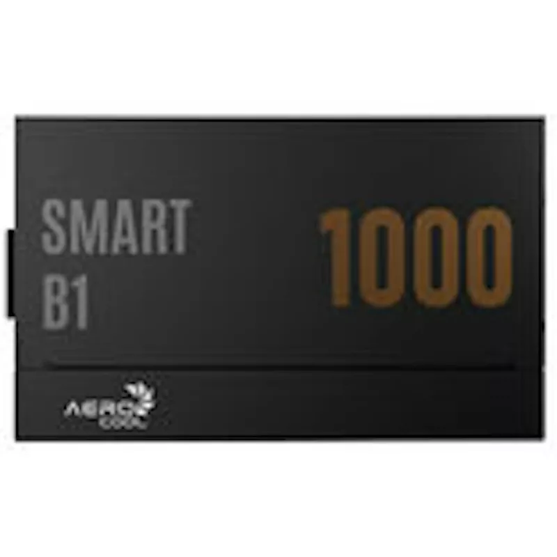 Aerocool Smart B1 80 PLUS Bronze napájací zdroj, PCIe 5.1, ATX 3.1 - 1000 Watt, čierny