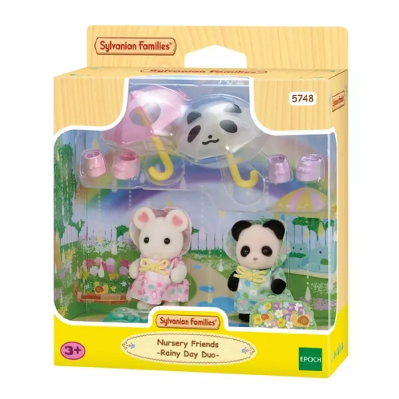 Sylvanian Families Nursery Friends sada do daždivého počasia