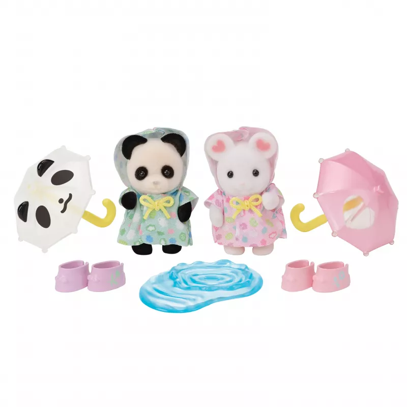 Sylvanian Families Nursery Friends sada do daždivého počasia