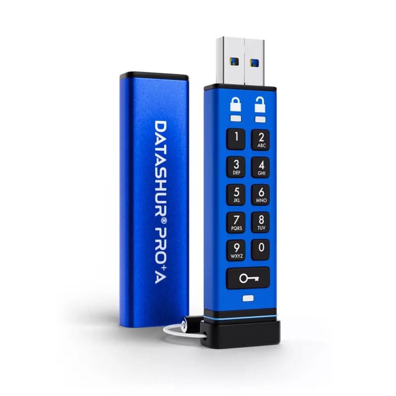 iStorage datAshur PRO+A 128GB USB 3 flash disk, 256-bit (IS-FL-DA3A-256-128)