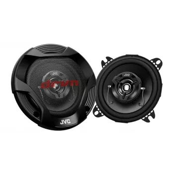 JVC CS-DR422 4-palcový 2-pásmový koaxiálny reproduktor pre autá s carbon-mica membránami a hybridnými závesmi (pár)
