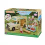 EPOCH Sylvanian Families obytné auto hracia sada - rodinné kempingové dobrodružné vozidlo