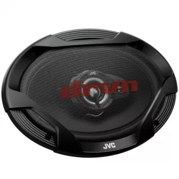 JVC CS-DR6932 6x9 inch 3-pásmové koaxiálne reproduktory do auta, 500W Peak, 70W RMS, Carbon-Mica basový reproduktor, PEI výškový reproduktor, 4 Ohm