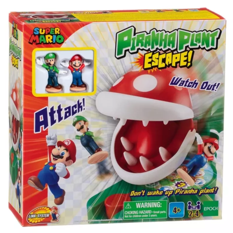 EPOCH Super Mario Piranha Plant Escape! akčná stolová hra