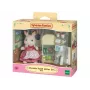 Epoch Sylvanian Families Chocolate Rabbit Mother kuchynský set