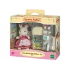 Epoch Sylvanian Families Chocolate Rabbit Mother kuchynský set