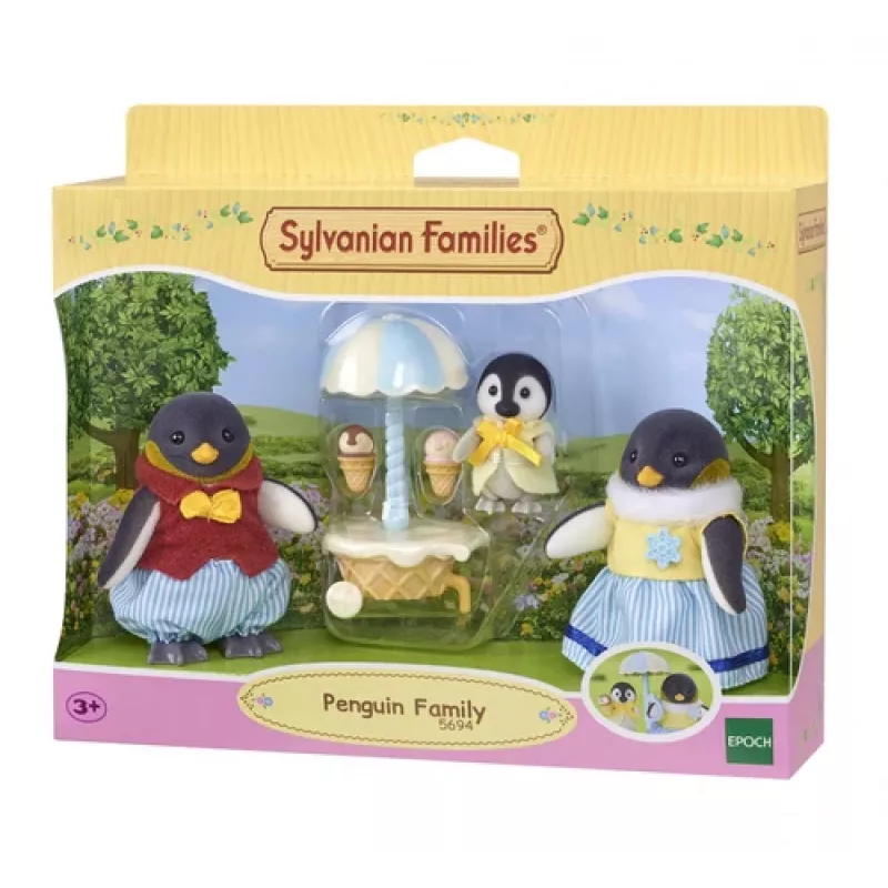 Sylvanian Families rodinka tučniakov figúrky set