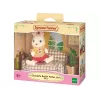 Sylvanian Families čokoládový zajac otec obývacia izba sada