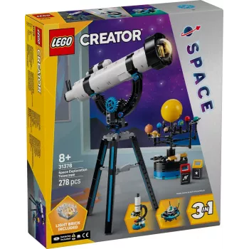 LEGO Creator 3-in-1 Space Rover Explorer 31107 stavebnica, 510 dielov, od 8 rokov