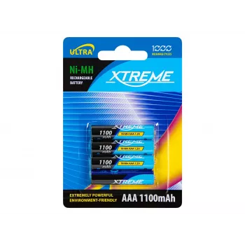 BLOW batéria R3 NiMH AAA 1100mAh XTREME balenie 4 ks