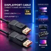 QOLTEC DisplayPort kábel M/M v2.1 54G 0,5 m