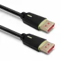 QOLTEC DisplayPort kábel M/M v2.1 80G 1,5m čierny
