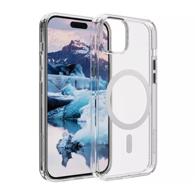 dbramante1928 Iceland Pro MagSafe puzdro pre iPhone 15 Plus - transparentné