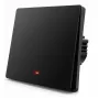 Qoltec 52722 Smart Wi-Fi svetelný spínač, 1-kanál, dotykový panel, časovač, Tuya/Smart Life, čierny