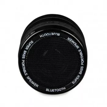 IBOX reproduktor STRIDER Bluetooth prenosný bezdrôtový reproduktor s FM rádiom, handsfree, 5W RMS, 3,5mm AUX, USB, MicroSD, čierny