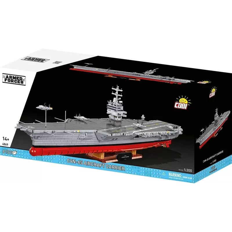 COBI 6131 PCS HC WWII /4869/ CVN-65 lietadlová loď stavebnica