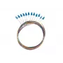 LANBERG Pigtail SM LC/UPC Semi-Tight 9/125 G657A1 12x2m viacfarebný