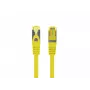 LANBERG Cat.6A S/FTP LSZH medený patch kábel 20m žltý Fluke overený