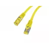 LANBERG Cat.6A S/FTP LSZH medený patch kábel 20m žltý Fluke overený
