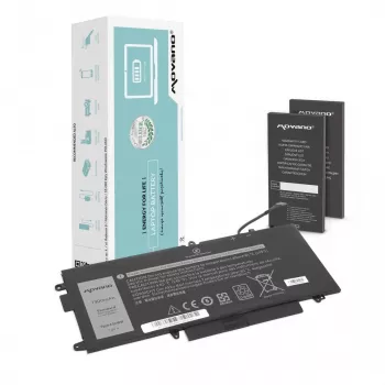 MOVANO batéria K5XWW pre Dell Latitude 5289 7390 2-in-1 - 7300 mAh (55 Wh)