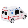 LEAN TOYS 1:16 RC sanitka so svetlom a zvukom - biela
