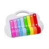 LEAN TOYS dúhová misa, detský hudobný nástroj, edukačný, interaktívny, farebný
