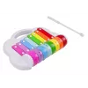 LEAN TOYS dúhová misa, detský hudobný nástroj, edukačný, interaktívny, farebný