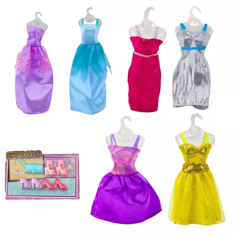 LEAN TOYS Anlily Collection Fashion sada šaty doplnky 17-dielna
