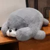 LEAN TOYS plyšový maskot plyšová hračka veľká sivá tuleň 29cm