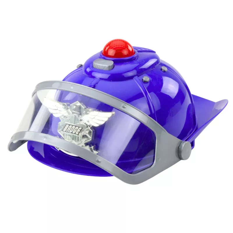 LEAN TOYS policajná súprava pre deti helma pištoľ putá príslušenstvo 9 dielov