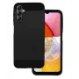 iLike Samsung Galaxy A14 5G puzdro Carbon Black - TPU zadné puzdro s textúrou uhlíkových vlákien