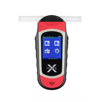 AlcoVisor Mark X+ elektrochemický alkohol tester dychu, červený