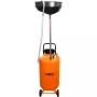 NEO TOOLS 10-810 mobilný vozík na zachytávanie oleja, gravitačný, 70 l nádrž, pneumatické vypúšťanie, 420 mm záchytná vaňa, výškovo nastaviteľný 1000-1600 mm
