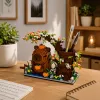 LEAN TOYS Capybara Stavebné kocky strom stojan na ceruzky 1800 dielov