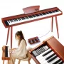 V-TONE BL-130 digitálne piano konzola hnedá 88 kláves Graded Hammer Action