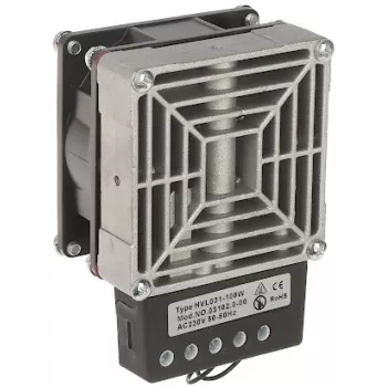 DELTA OPTICAL HVL-031-100W 100W lištové vyhrievacie teleso s ventilátorom s PTC prvkom, 230V AC, IP20, bezpečné na dotyk