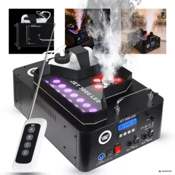 LIGHT4ME JET 3000 LED vertikálny dymostroj 3000W DMX RGB