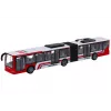 LEAN TOYS diaľkovo ovládaný RC autobus červený a biely mierka 1:20