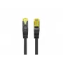 LANBERG Cat.6A S/FTP LSZH patch kábel 20 m čierny – 10GbE, Fluke Passed, 26AWG čistá meď