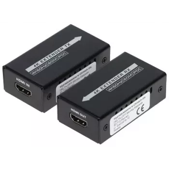 HDMI Extender cez Ethernet 4K 60m Mini sada vysielač-prijímač