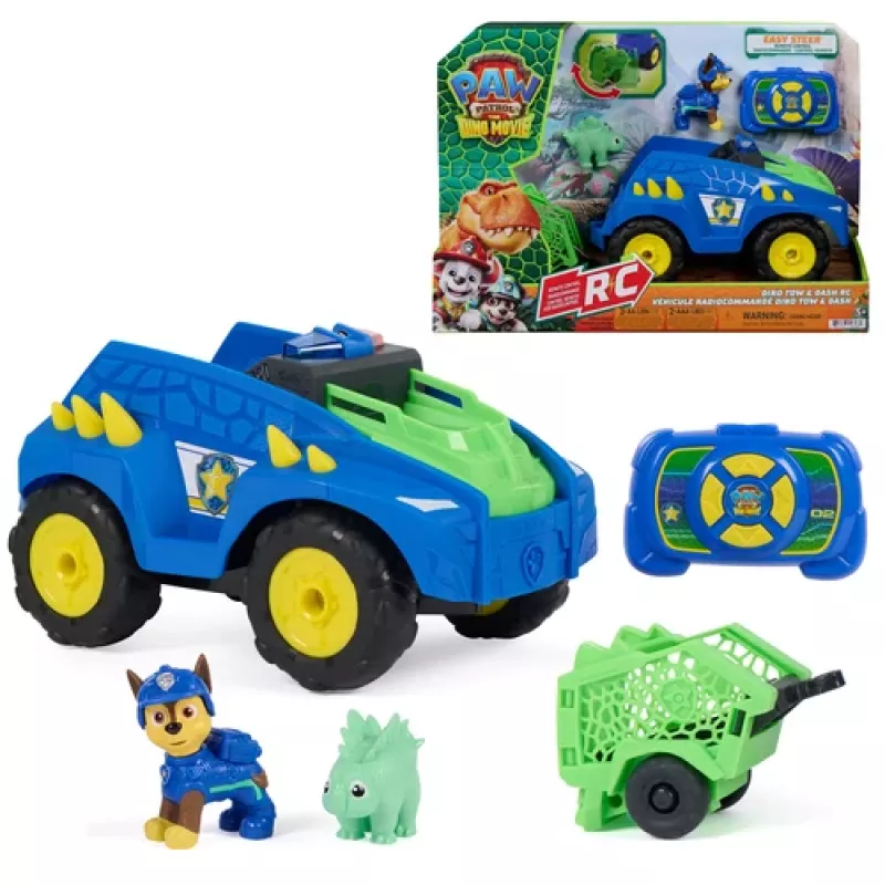 Paw Patrol: Dino film - Chase RC dinosaurus záchranárske vozidlo od Spin Master