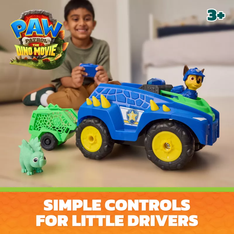 Paw Patrol: Dino film - Chase RC dinosaurus záchranárske vozidlo od Spin Master