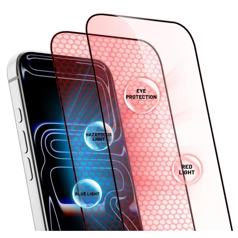 CRONG Tempered Glass OptiRed ochranná fólia displeja iPhone 17 Pro Max