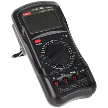 UNI-T UT-52 digitálny tester odporu uzemnenia, 2000Ω, 200V AC, 3½-miestny LCD, 2/3-vodičový, podsvietenie, podržanie údajov, automatické vypnutie