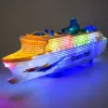 LEAN TOYS Hračka osobnej výletnej lode s pohonom, svetlami a zvukmi