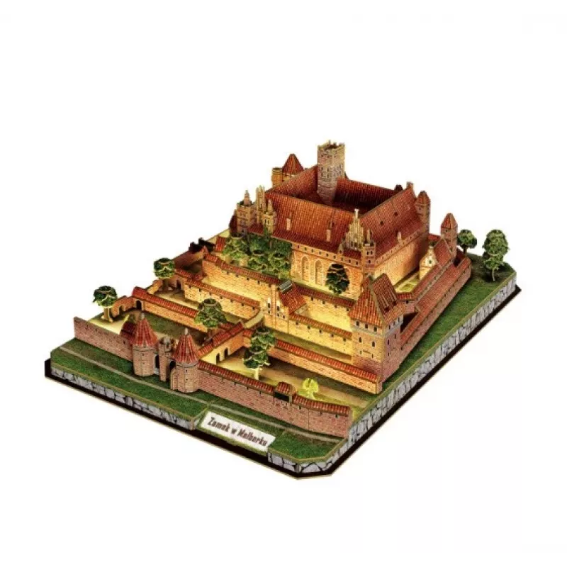 CubicFun 3D puzzle Hrad Malbork s LED
