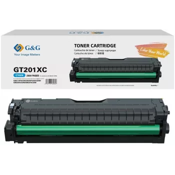 G&G XL toner GT201XCEV pre G&G P2000CDW/P2010CDW azúrová